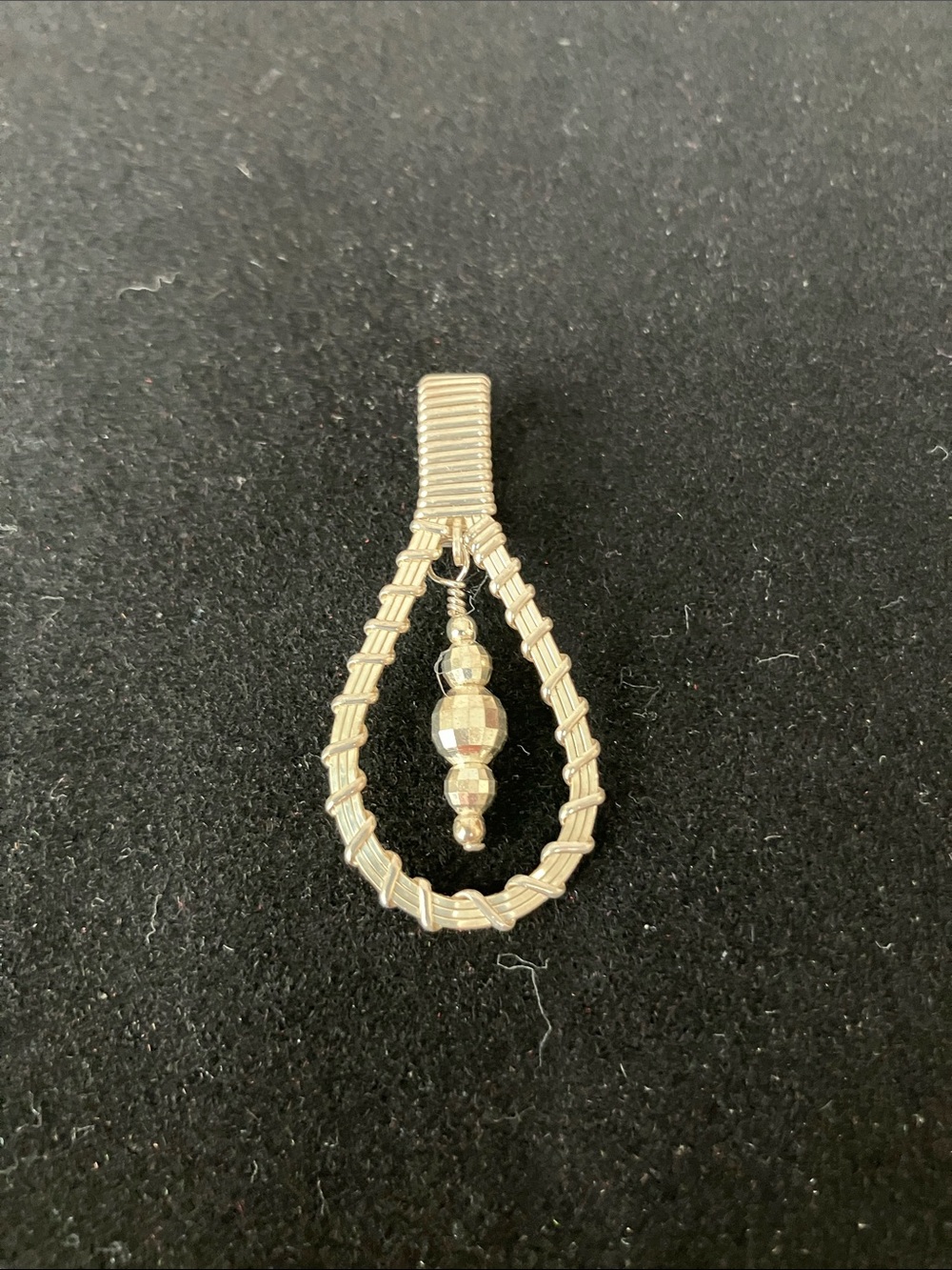 Pickleball Pendant Wire Wrapped